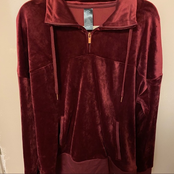 champion velvet sweatshirt